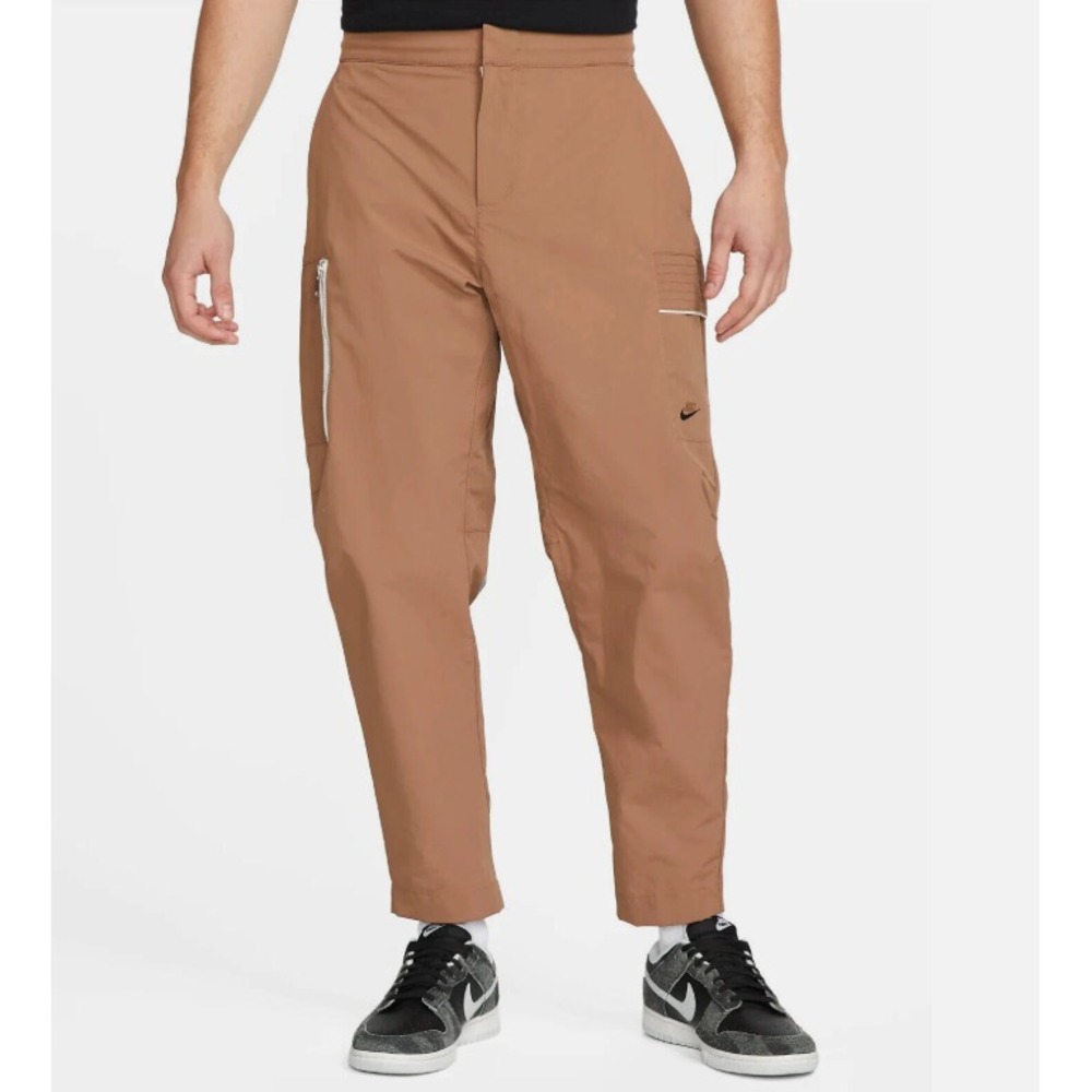 Nike Men's Sportswear Essentials Utility Cargo Pants in Brown DM6681-256 Size 32